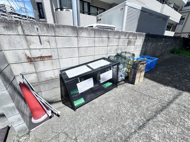 春月ビルのその他共用部分|ゴミ置き場です
