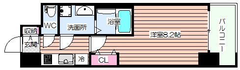 【間取り】 | ララプレイス大阪ウエストゲート