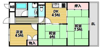 【間取り】 | モンレーヴ