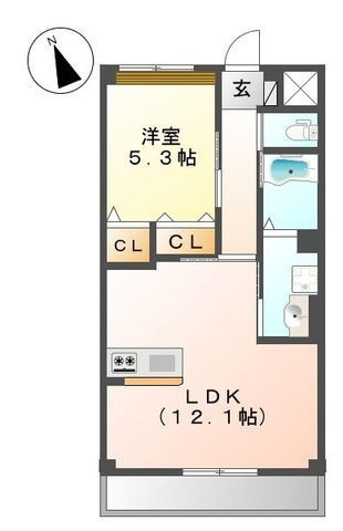 グランディールの間取り