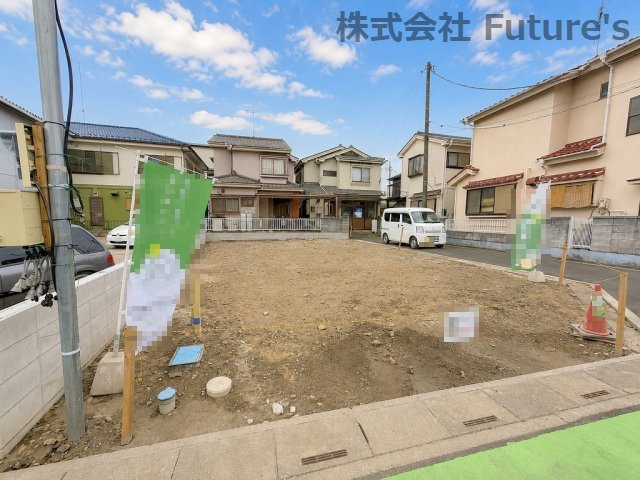 三郷市戸ケ崎5丁目　新築戸建　全1棟の外観|現地の写真になります。