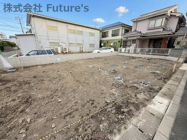 三郷市戸ケ崎5丁目　新築戸建　全1棟の外観|現地の写真になります。