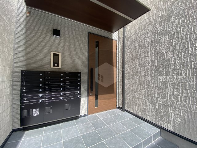 CASA花園のエントランス