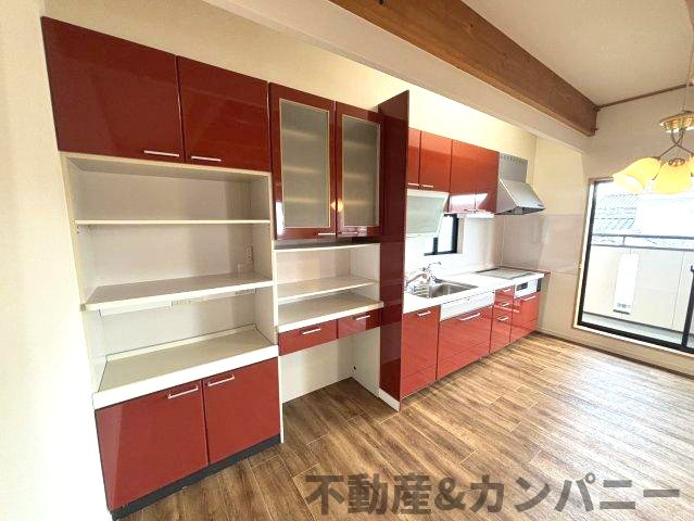 富久町の中古のおうちのキッチン|きれいなキッチンです