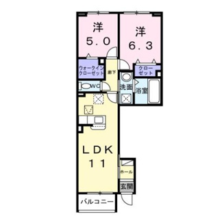 【間取り】 | エレガンス　メゾン　Ⅱ