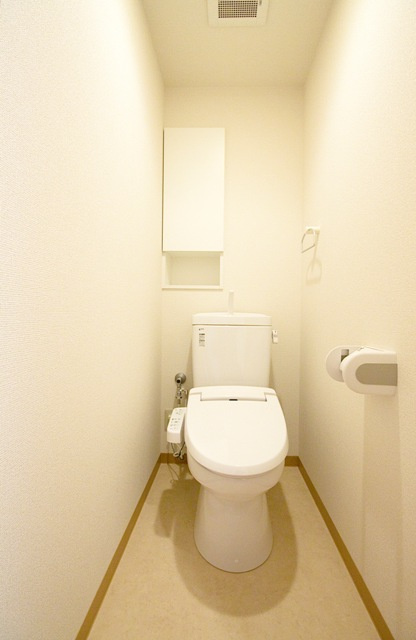 藤沢市辻堂新町２丁目の賃貸マンションのトイレ