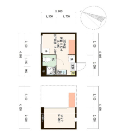 【間取り】 | ハーモニーテラス北町Ⅱ
