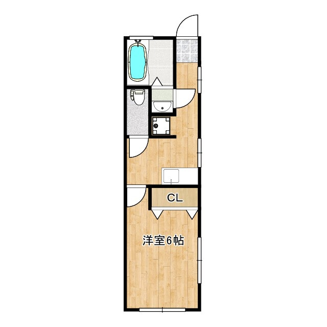 コートセイコーの間取り|間取り図です