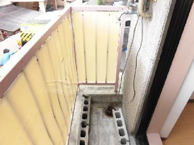 マンション栄光の内装|洗濯機はバルコニーに設置可