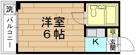 マンション栄光の間取り