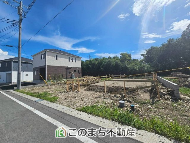 CRADLEGARDEN那須塩原市豊浦南町の外観|建築中現地写真（同社施工の完成物件・モデルハウスがご見学できます）