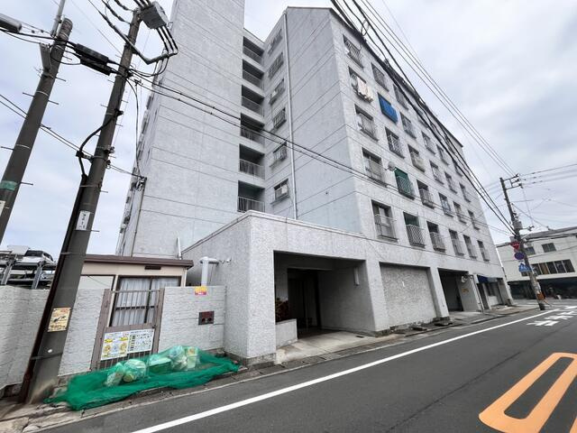 岡山市中区中納言町の中古マンションの外観