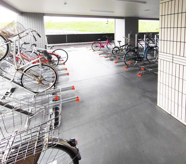 岡山市中区さいの中古マンションの駐車場
