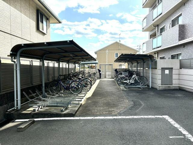 岡山市中区さいの中古マンションの駐車場