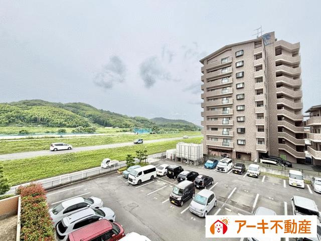 岡山市中区兼基の中古マンションの展望