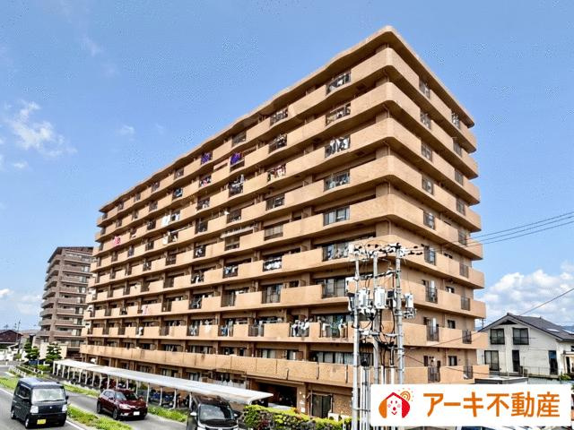岡山市中区兼基の中古マンションの外観