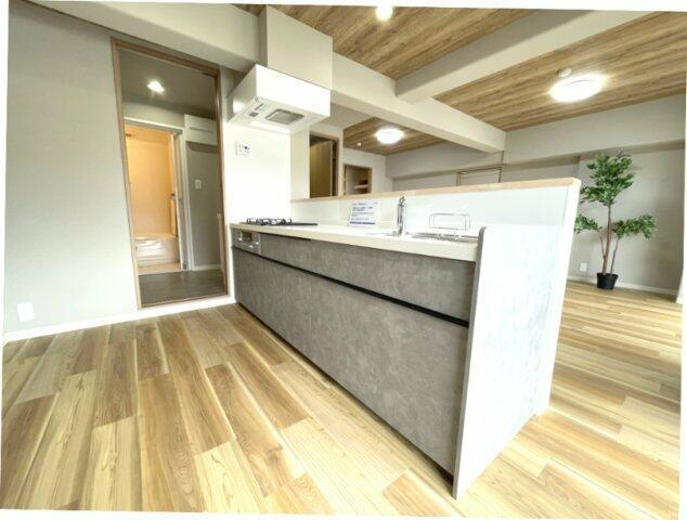 岡山市中区浜３丁目の中古マンションのその他|キッチンの位置も対面式のオー…