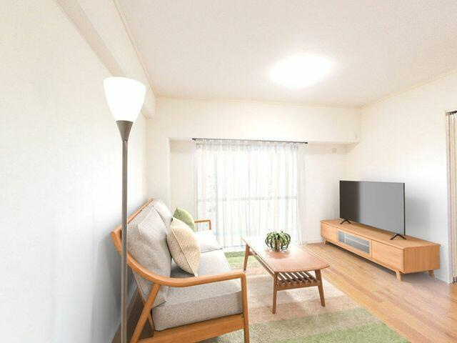 岡山市中区浜の中古マンションのその他|ＣＧ合成で家具を配置したイメ…