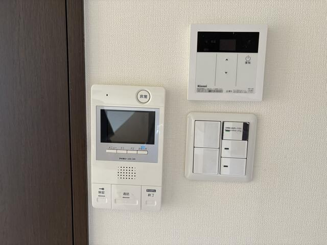 岡山市中区中納言町の中古マンションの防犯設備