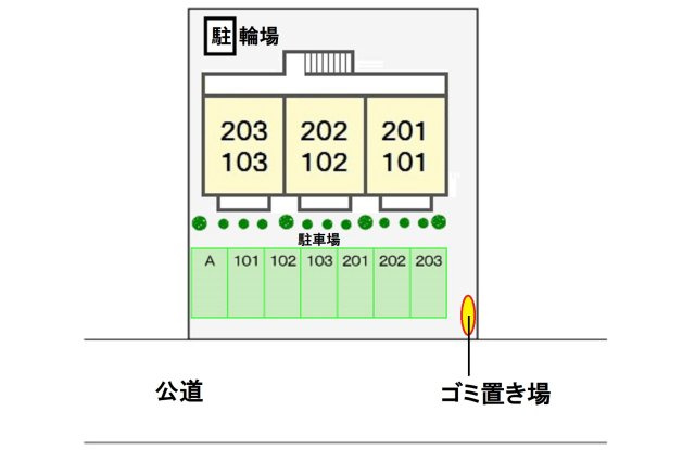 ニューシティ8の区画図