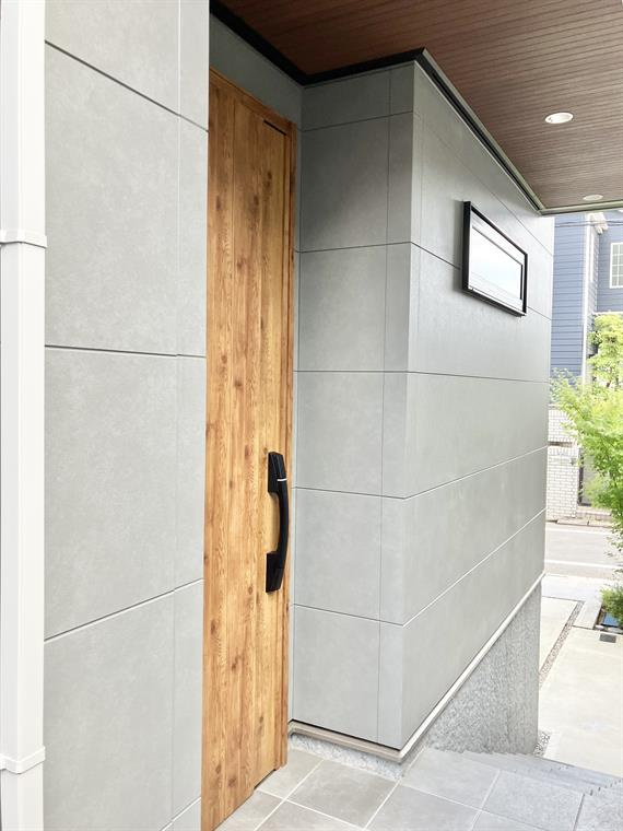 東玉川戸建のエントランス|毎日通るエントランスはこのようになっています