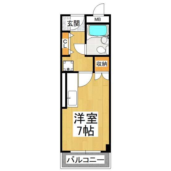 【間取り】 | キューデンス21 Ａ棟