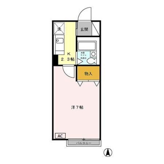【間取り】 | エントピア新秋津　ＡＢ