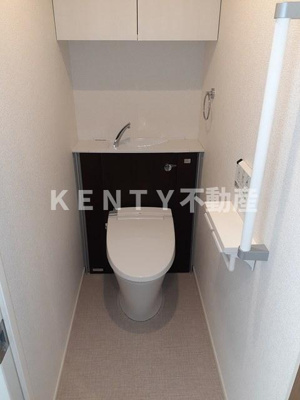 【トイレ】 | リバ・ビレッジ西中延 | 落ち着いたトイレです