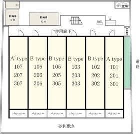 リブリ・松戸上本郷の区画図