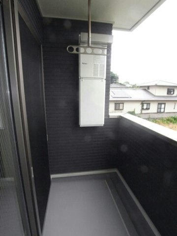 ネオ壱番館のバルコニー