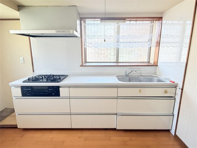 的形戸建てのキッチン