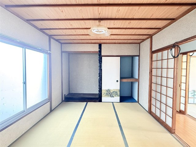 的形戸建ての寝室
