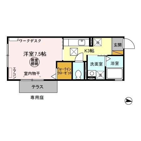 【間取り】 | ＫＳ・フォンティーヌ | 間取り