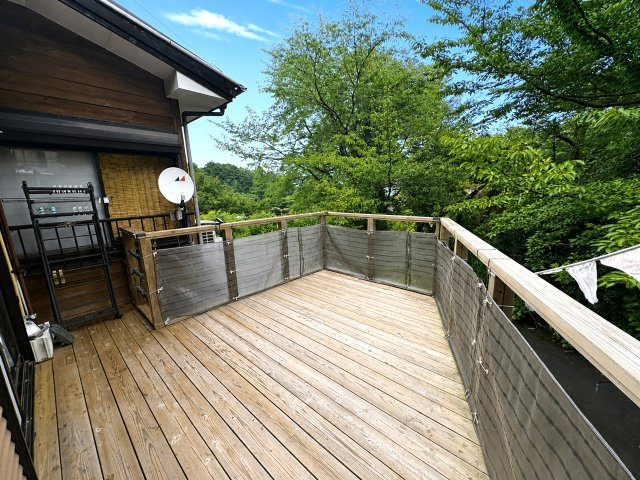 中古戸建のバルコニー