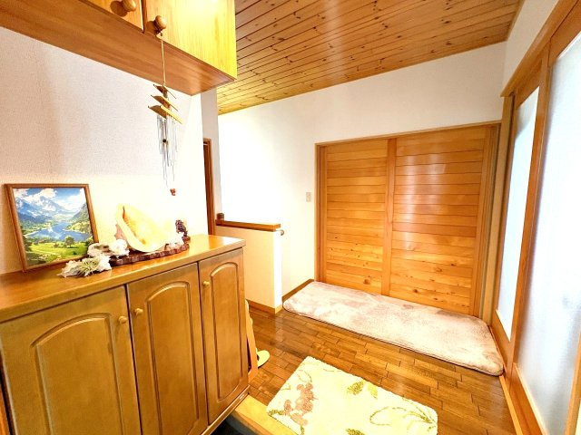 中古戸建の玄関