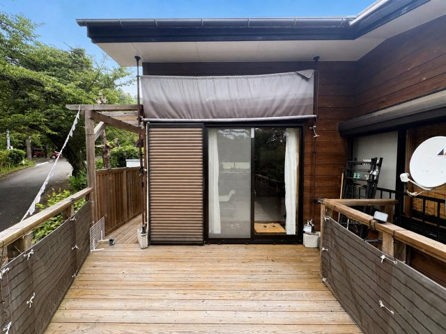 中古戸建のバルコニー