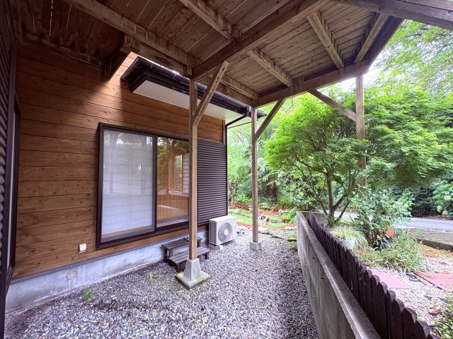 中古戸建の庭
