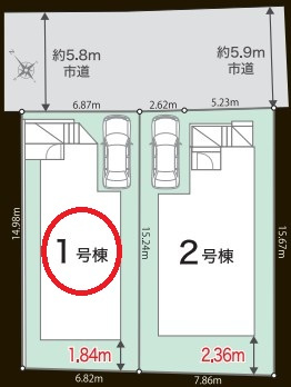 【区画図】 | リナージュ明石松が丘３丁目２４－１期 | 区画図