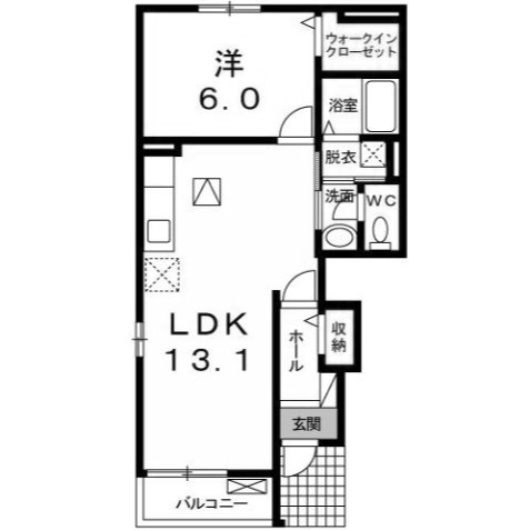 【間取り】 | アルモニーⅠ