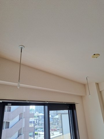 【内装】 | K’Sシャンブル | 室内洗濯干しです
