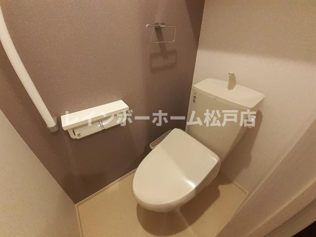 ディアコートⅡ　【仲介手数料：50％OFF】対象物件！のトイレ|シンプルで使いやすいトイレです
