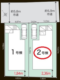 【区画図】 | リナージュ明石松が丘３丁目２４－１期 | 区画図