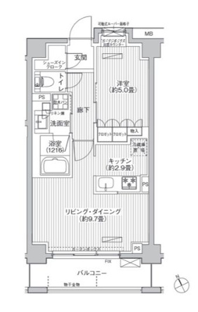 メゾンカルム市谷仲之町