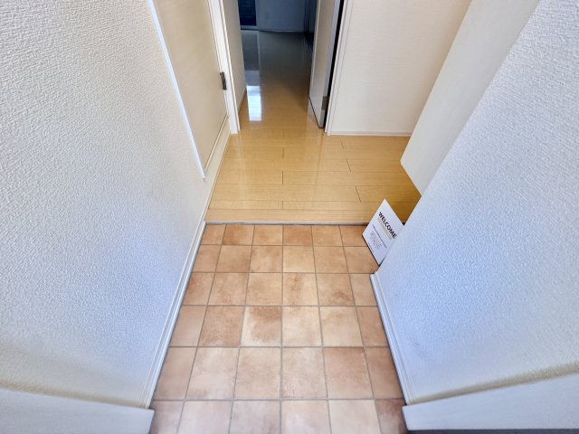 セジュール白浜 A棟の玄関