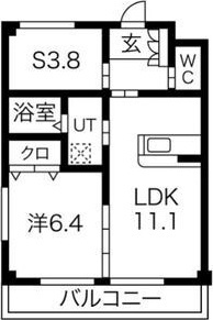 KI・ZU・NAの間取り