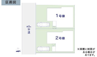 千葉市若葉区千城台北１丁目３期の区画図
