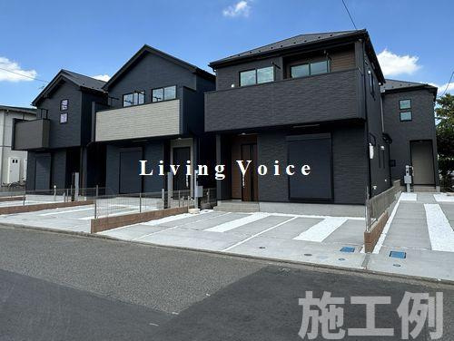 【外観パース】 | 【仲介手数料０円】相模原市南区相模台13期　新築一戸建て　全2棟 | 【仲介手数料０円】相模原市南区相模台13期　新築一戸建て　全2棟