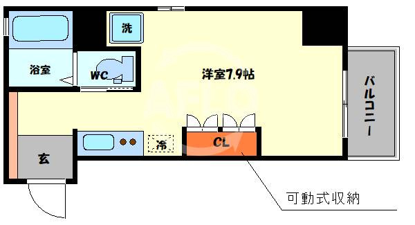 レオンコンフォート弁天町の間取り|レオンコンフォート弁天町　間取り