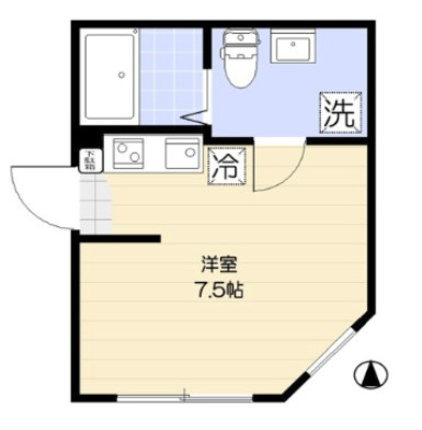 ユニヴェール西新井の間取り