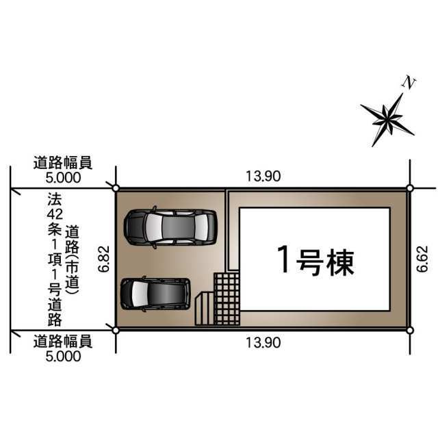 【区画図】
